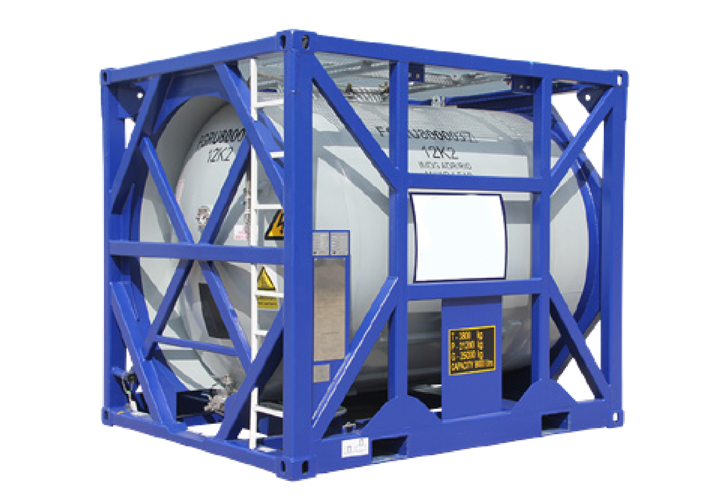 8000 Litre Horizontal Chemical Tank DNV, CSC